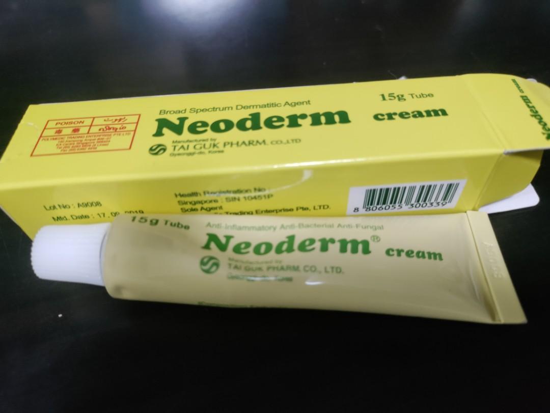 Neoderm cream AntiInflammatory AntiBacterial AnfiFungal Tai Guk