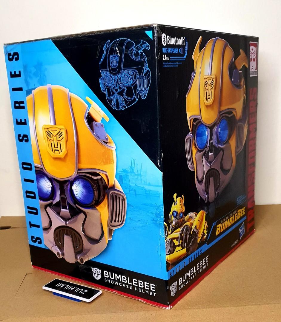 Transformers studio series bumblebee deals showcase helmet