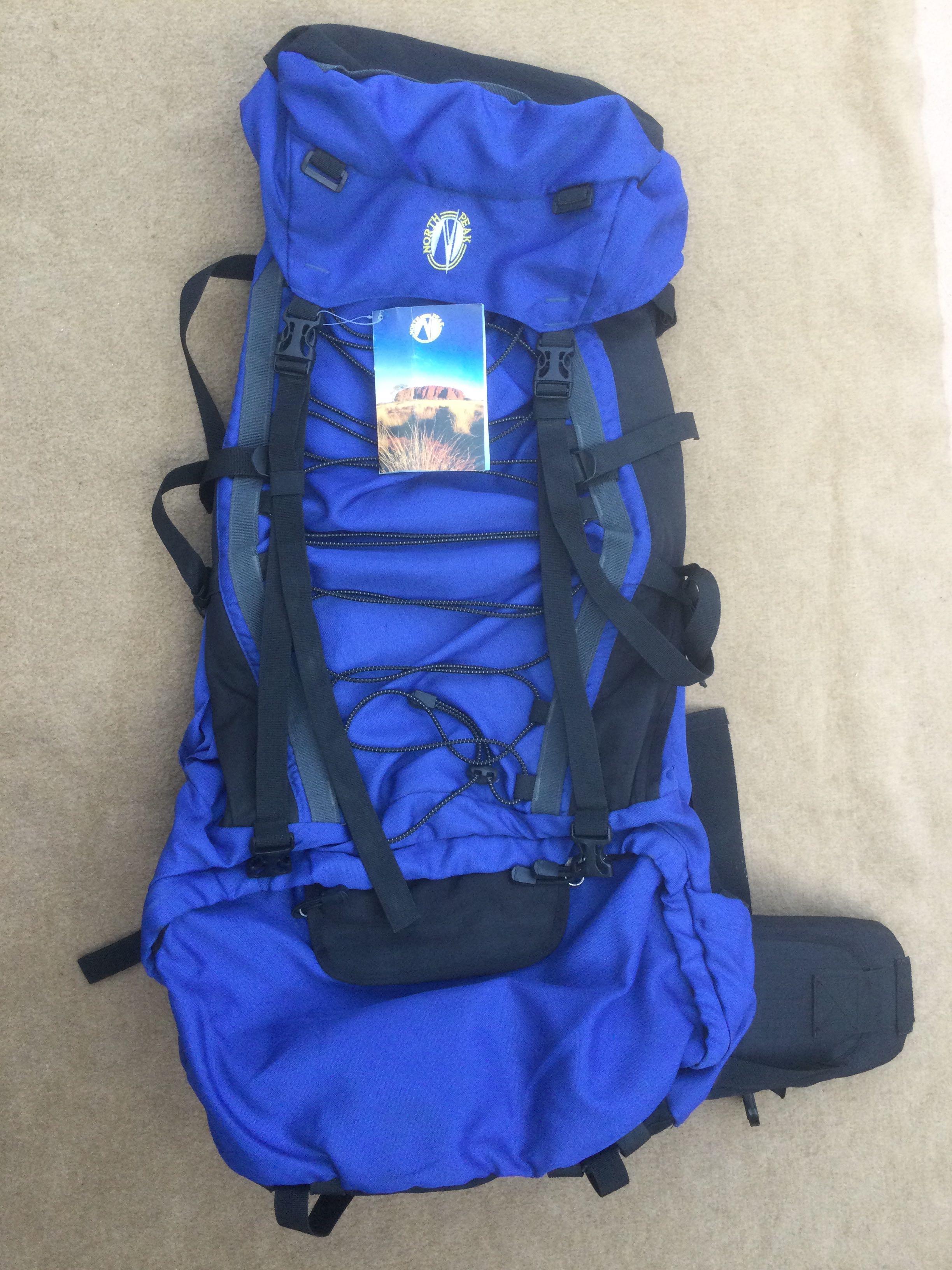 NEW NORTH PEAK CUMULUS 80 HIKING BACK PACK 80 LITERS Sports Equipment Hiking Camping on Carousell