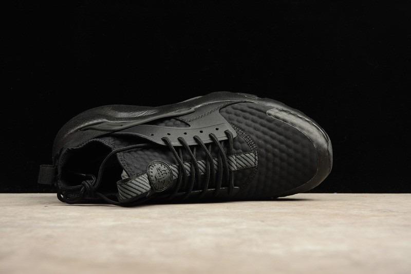 Nike Air Huarache Run Ultra SE Premium Triple Black UK 8.5 US 9.5