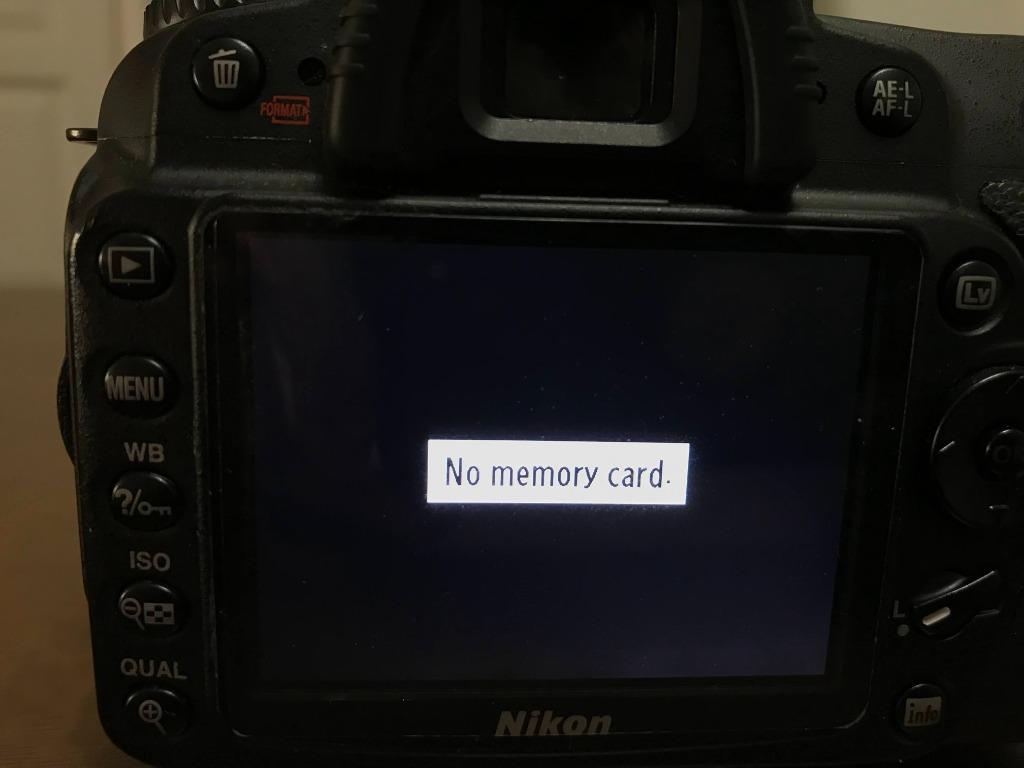 NIKON D90 Digital SLR Camera (FAULTY for spare parts), Photography