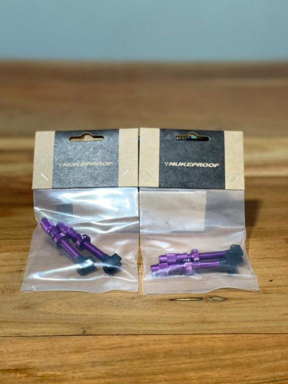 purple tubeless valves
