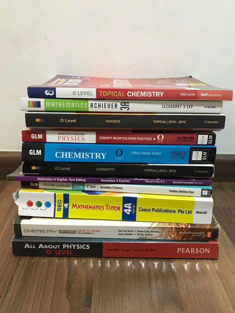o level sec 3/4 textbook and exercise book, Hobbies & Toys, Books ...