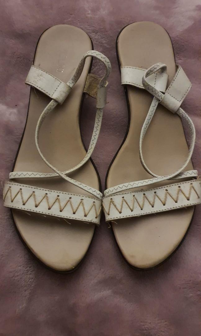 One inch wedge sandals clearance