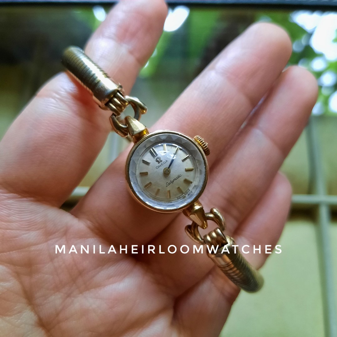 Omega Ladymatic Vintage Swiss Mechanical Watch, Women's Fashion