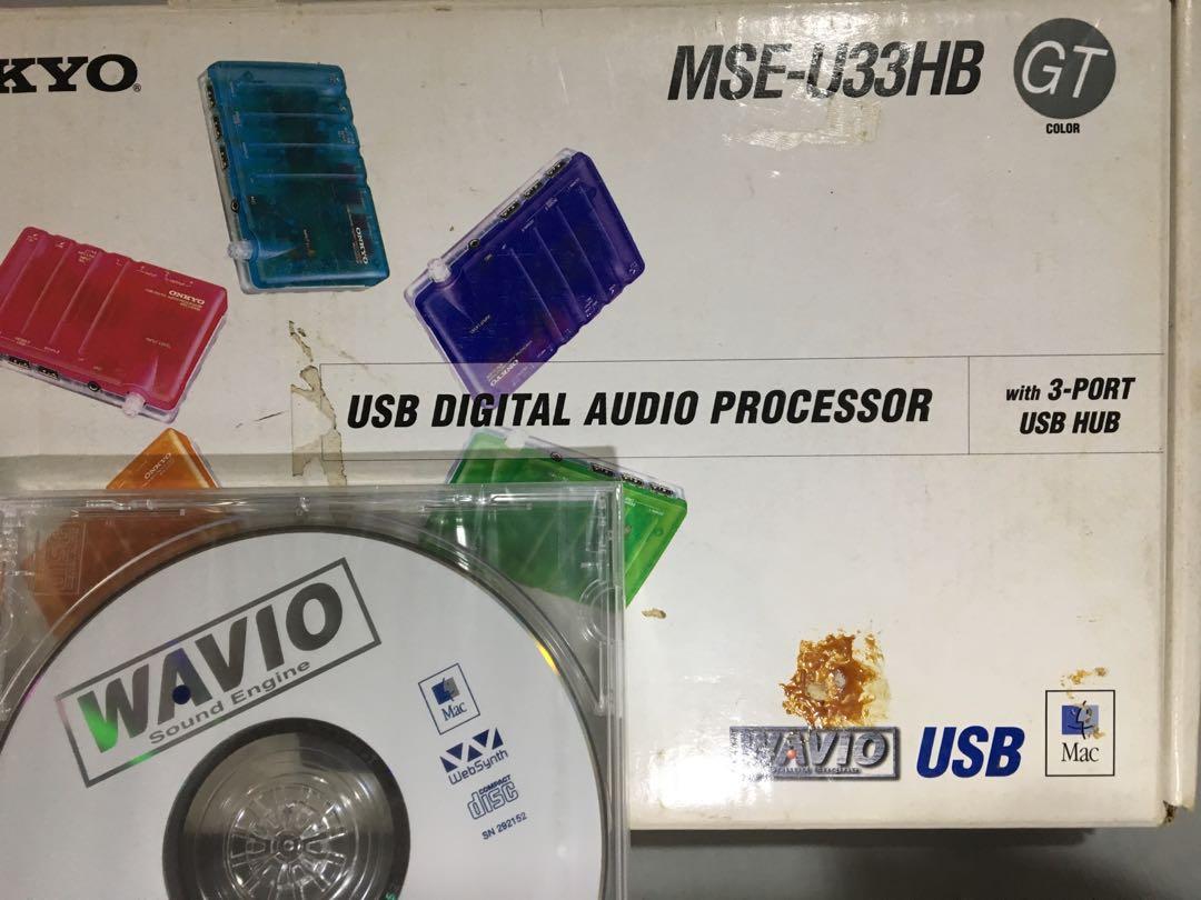 Onkyo digital audio processor for ur amplifier cd player turntable computer (Category: Soundbars, Speakers & Amplifiers) located in Quezon City. Submitted by rsv.regor (Listing ID 1121718970, Image 2). Description: For sale: NOS Brand new onkyo digital audio processor. Model MSE-U33HB 100volts input Made in Japan The device provides an interface between a USB-equipped Mac and an external audio system. It has a microphone/line input for those USB 