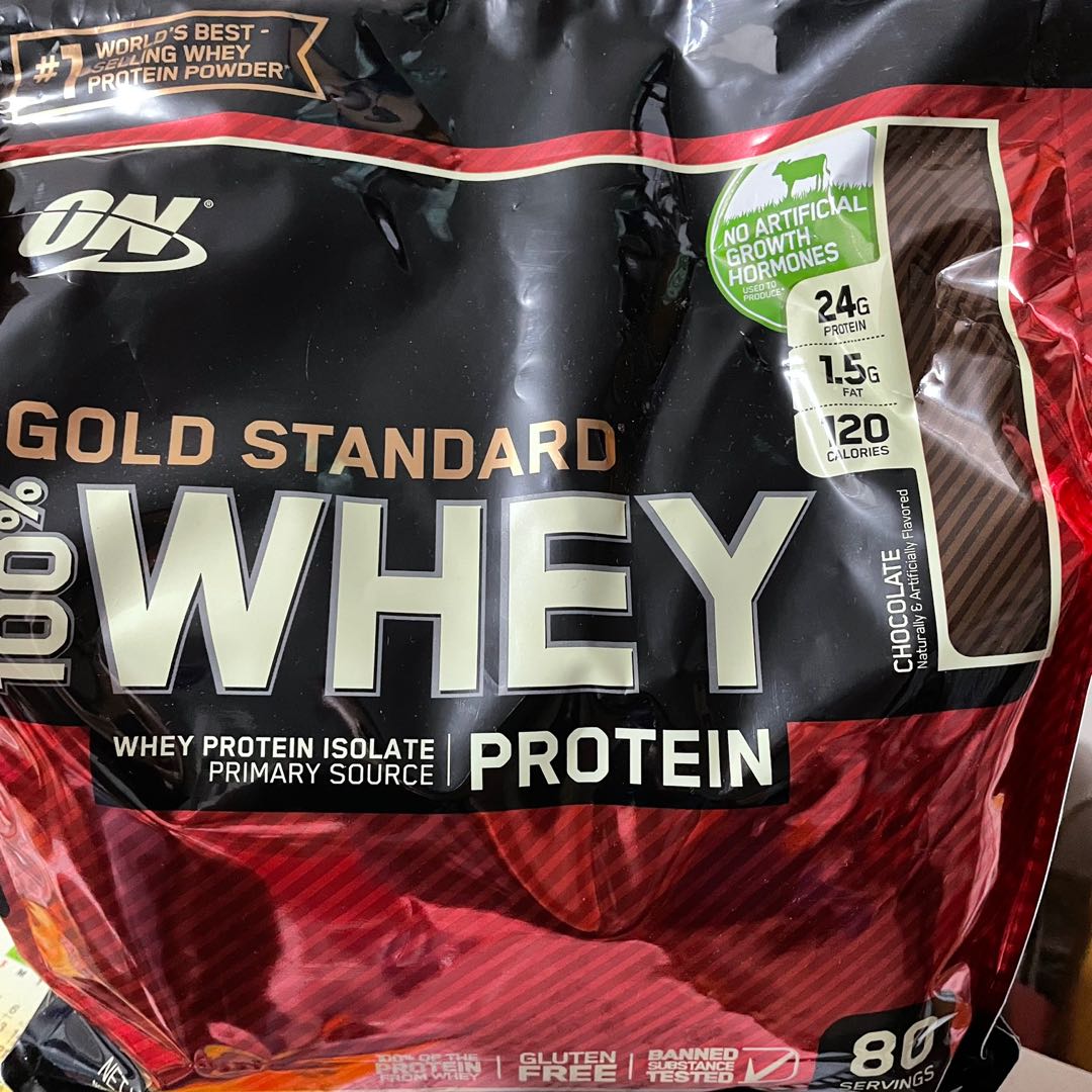 Optimum Nutrition Gold Standard 100 Whey Protein, 80 Servings