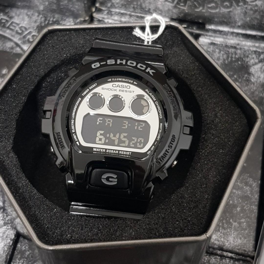 Original men s G Shock black dw6900 dw 6900 dw 6900nb dw 6900nb 1dr brand new