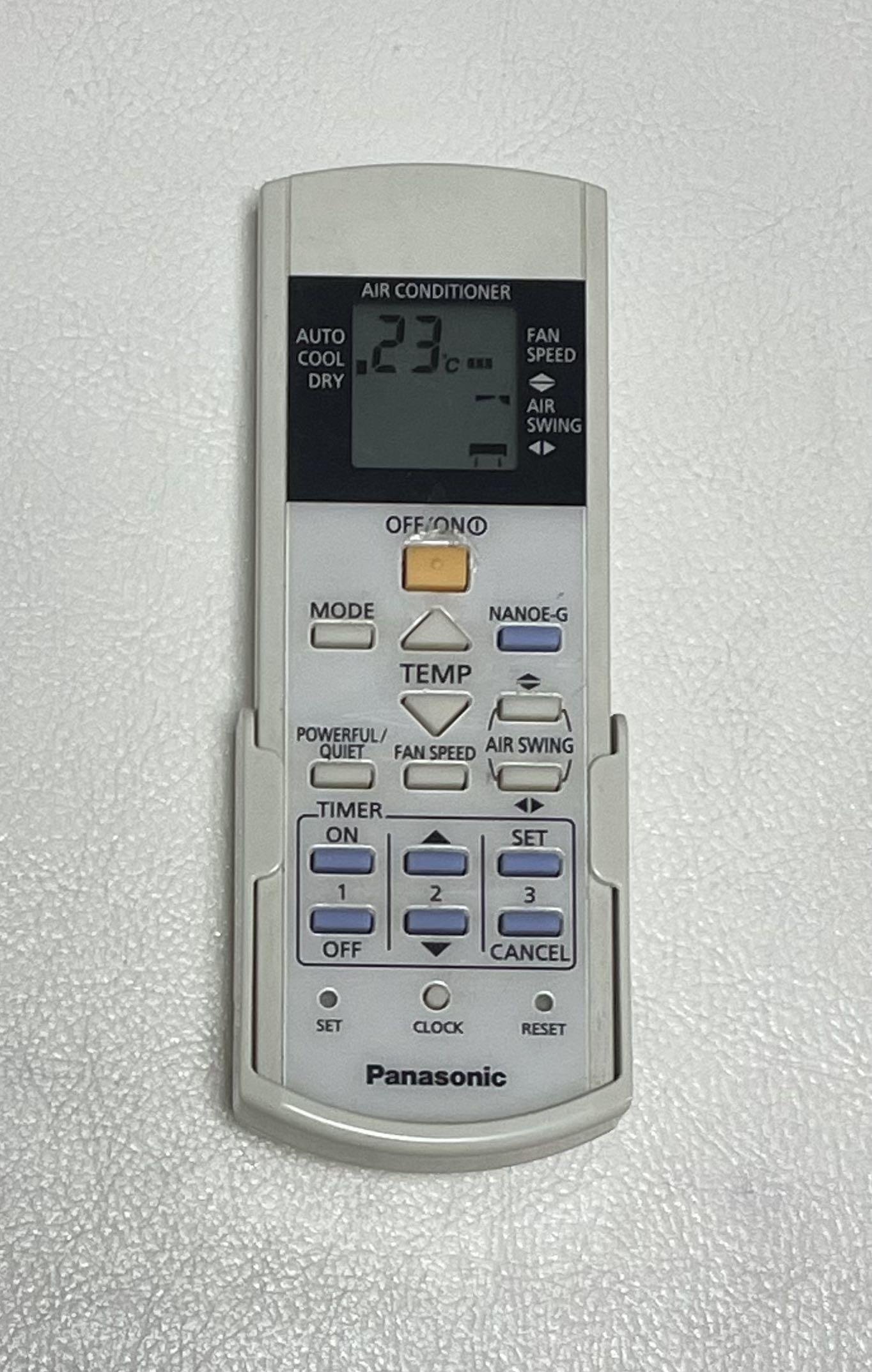 Panasonic冷氣遙控器（CWA75C4603), 家庭電器, 冷氣機及暖風機- Carousell