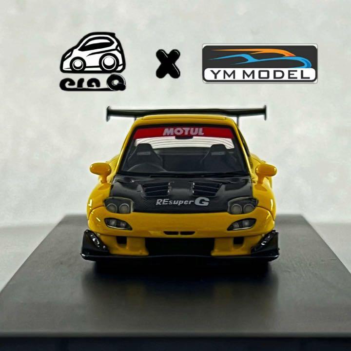 預訂貨品pre order] ERA Q X YM Model 1/64 Q車雨宮RX7 限量399, 興趣