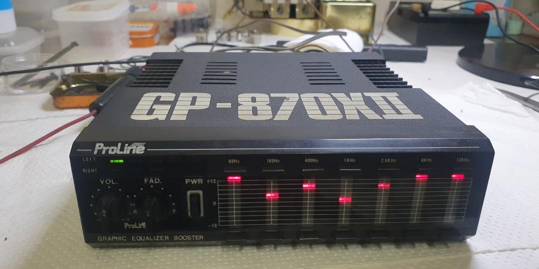 Proline Graphic Equalizer, Audio, Soundbars, Speakers & Amplifiers on Carousell