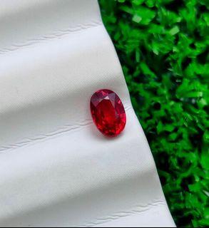 Red Ruby - 0.96 carat (Songea, Tanzania) 💎GLC CERTIFIED💎