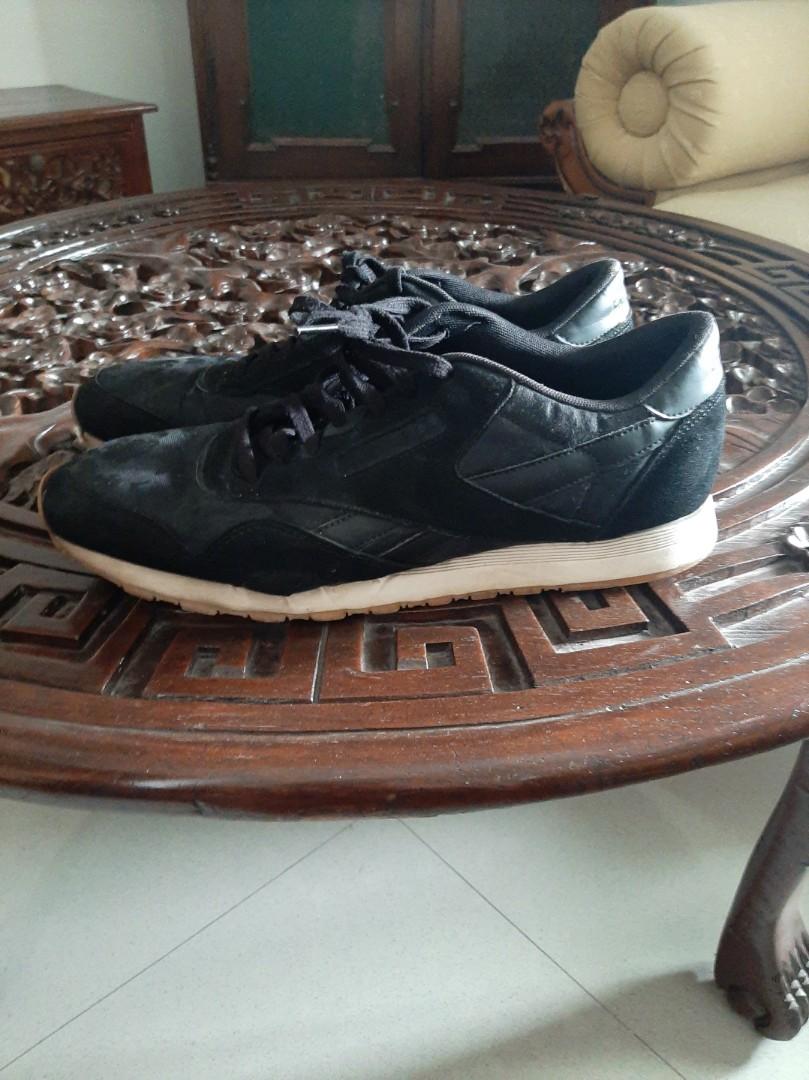 Reebok Classic Nylon Black White 