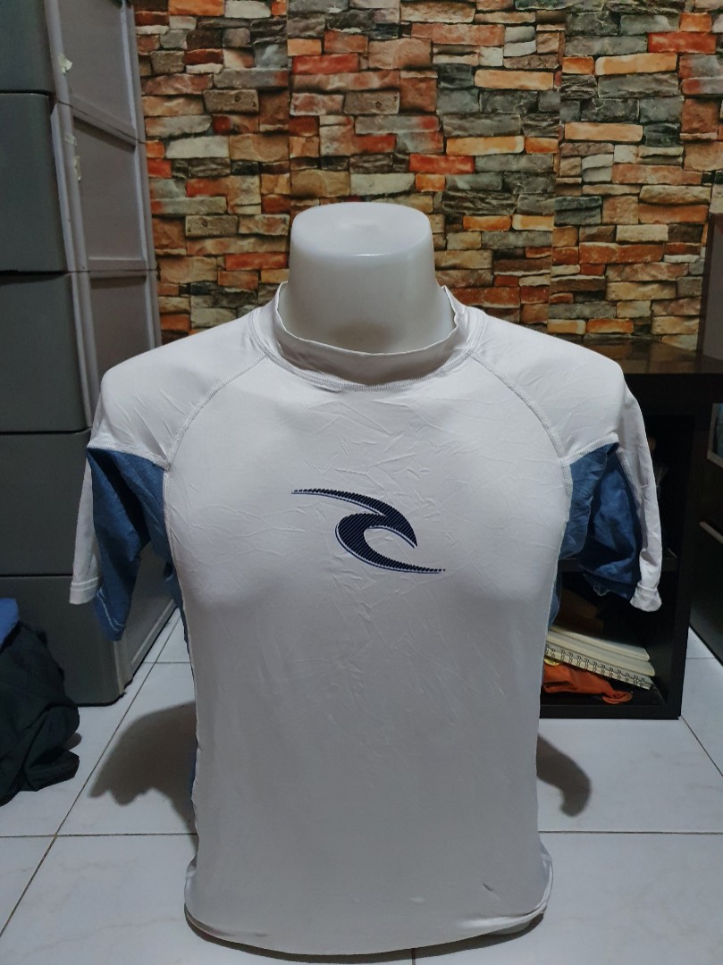 Rip curl rash guard, Men's Fashion, Tops & Sets, Swim Top & Rash Guards