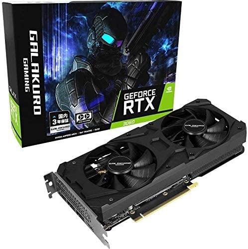 RTX 3060玄人志向NVIDIA GeForce RTX3060 GALAKURO GAMING, 電腦＆科技