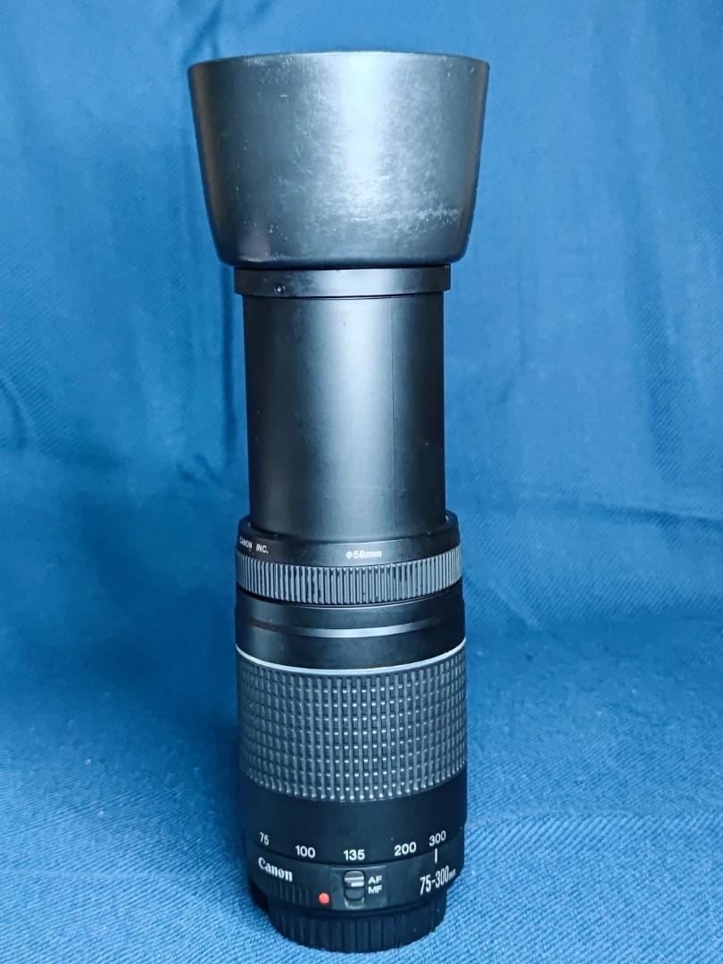 Rush Sale Canon Ef 75 300mm Photography Lens Kits On Carousell