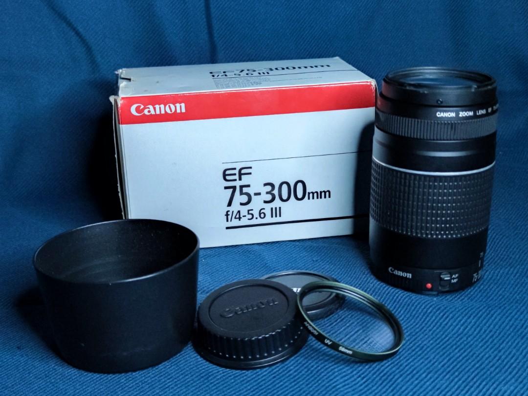 Rush Sale Canon Ef 75 300mm Photography Lens Kits On Carousell