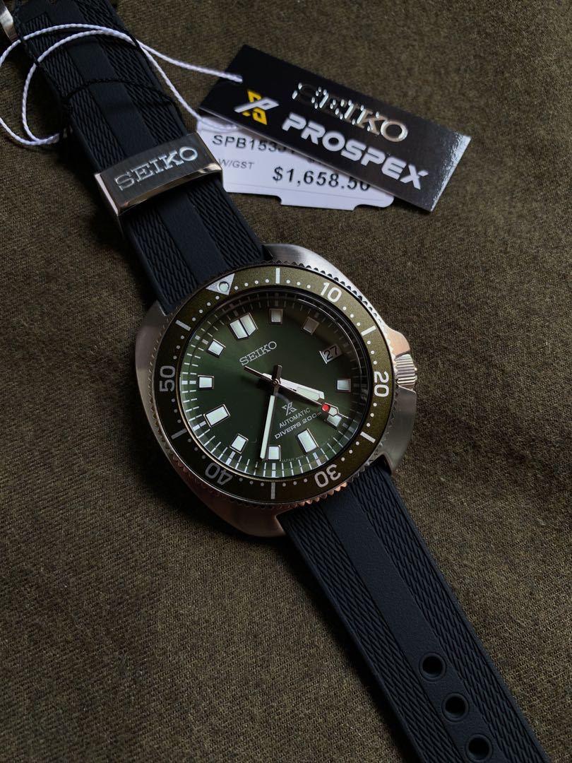 Seiko Captain Willard Green Turtle 