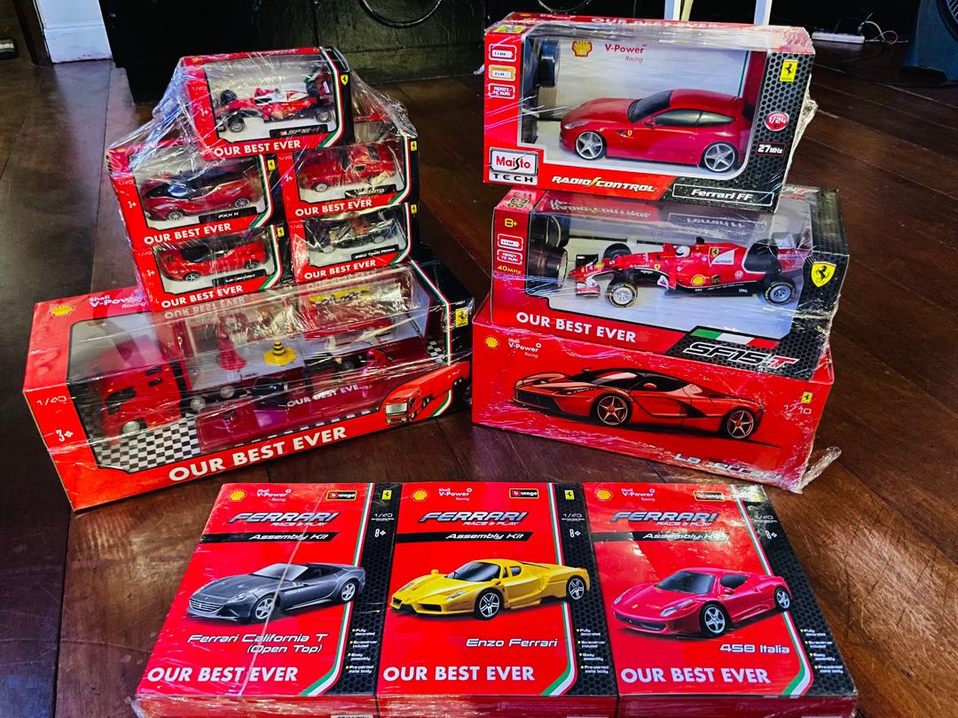 Shell Ferrari Best Ever Collection, Hobbies & Toys, Toys & Games on ...