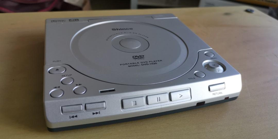 Shinco DVD-1520 Portable DVD Player 新科DVD 可携播放器, 家庭電器
