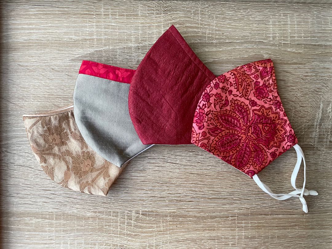 Silk masks, Health & Nutrition, Face Masks & Face Shields on Carousell