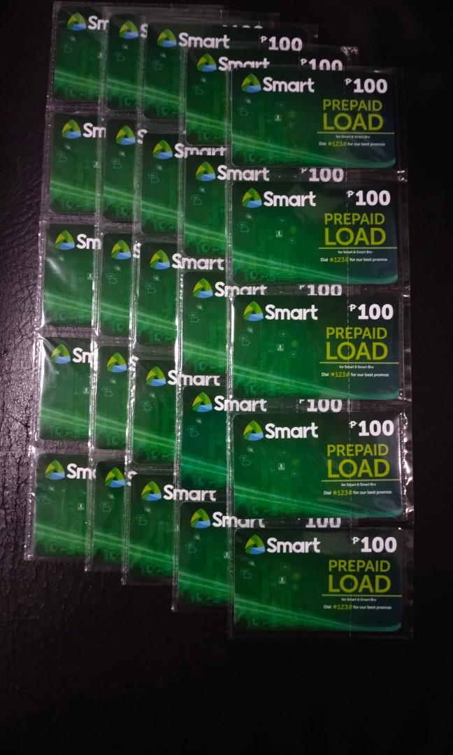 Smart Load Card 100, Tickets & Vouchers, Vouchers on Carousell