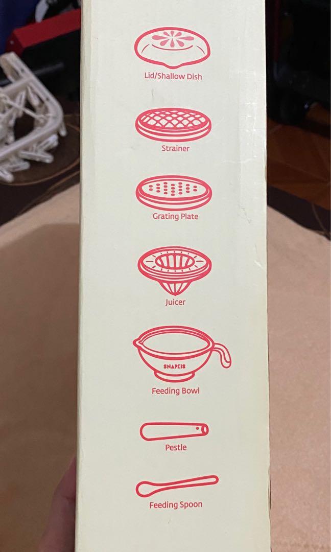 SNAPKIS 7 in 1 Baby Food Processor Set, Babies & Kids, Nursing & Feeding, Weaning & Toddler