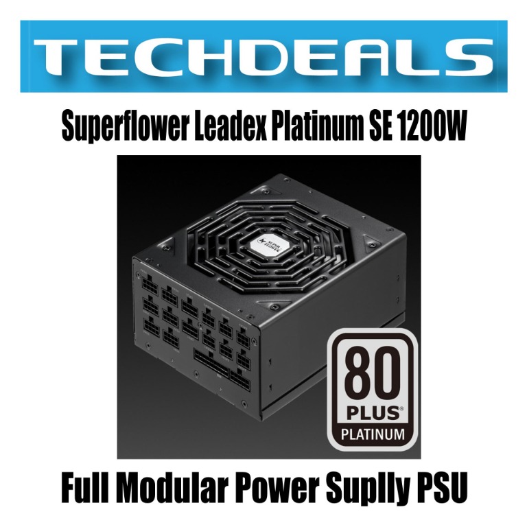 Leadex Platinum Se 1200w 80 SUPERFLOWER LEADEX PLATINUM / SE 1000W