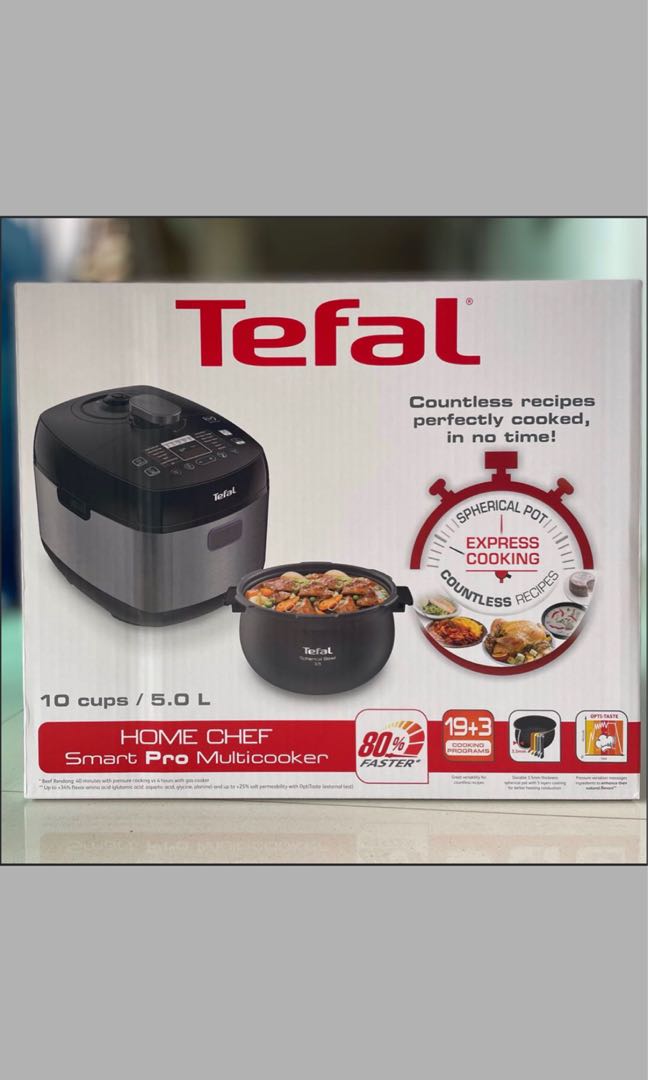 Tefal CY625 Smart Pro Multicooker TV Home Appliances Kitchen Appliances Cookers on Carousell
