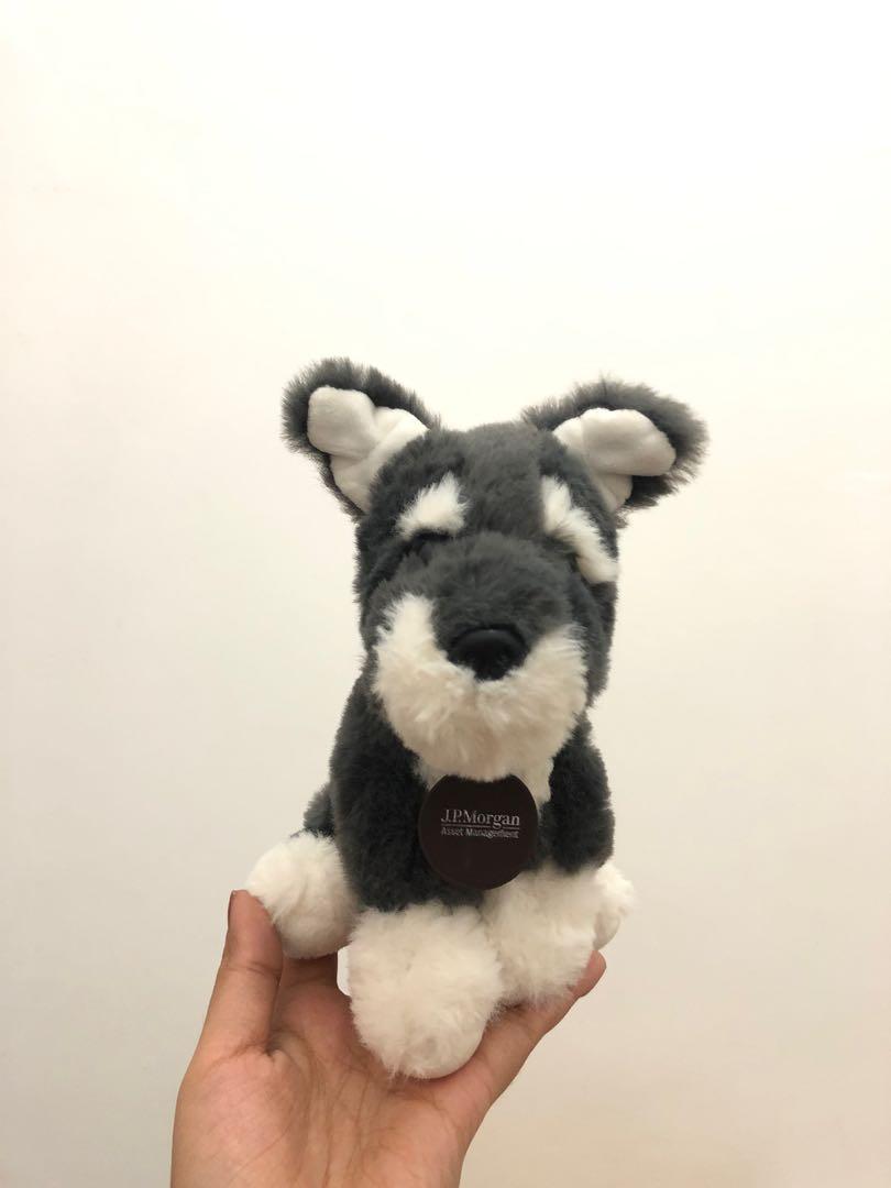 stuffed terrier dog