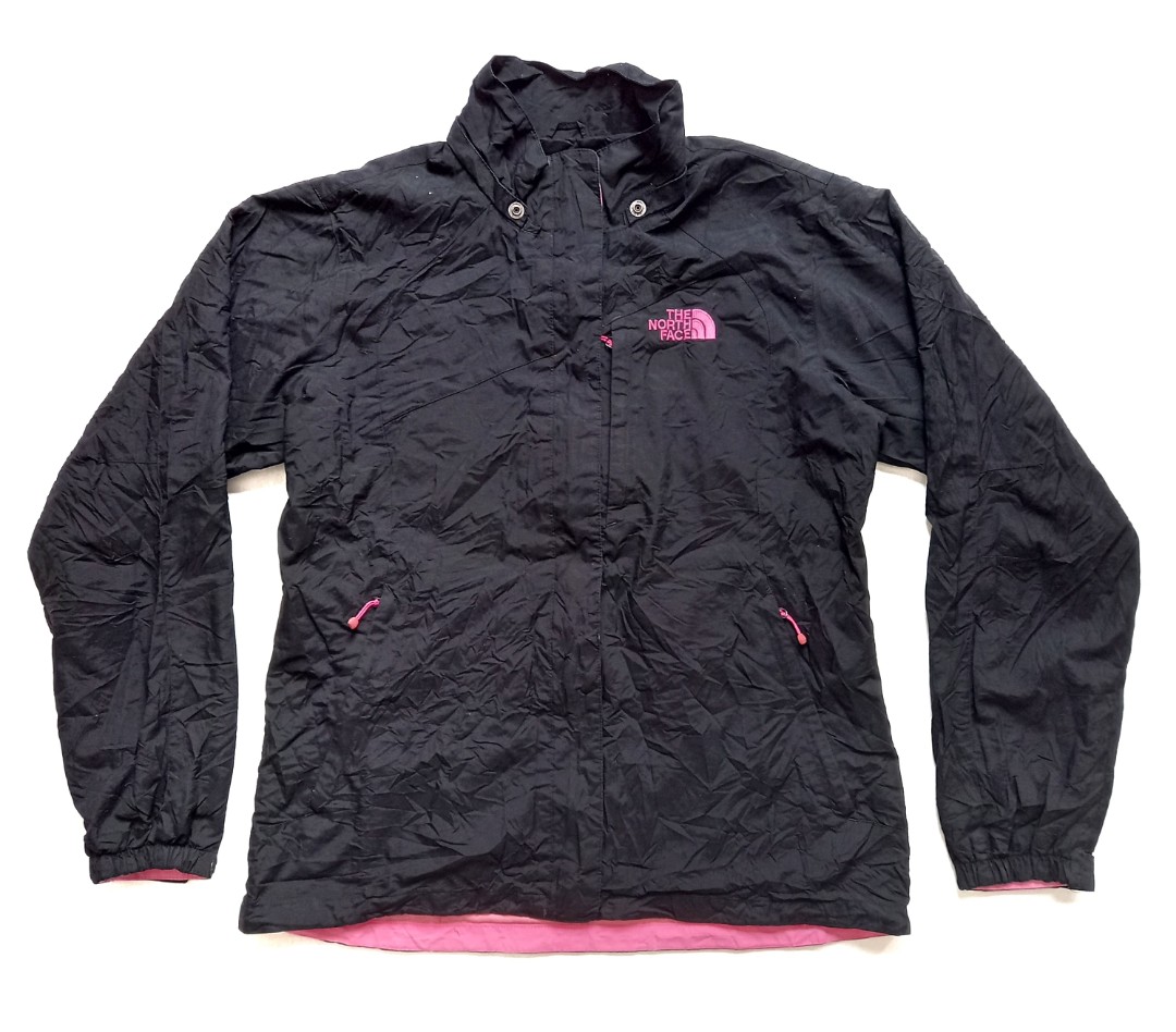 north face pink and black