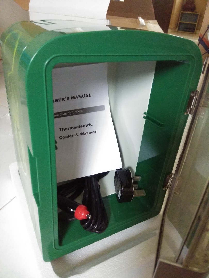 Thermoelectric Cooler & Warmer with car adapter power, TV & Home