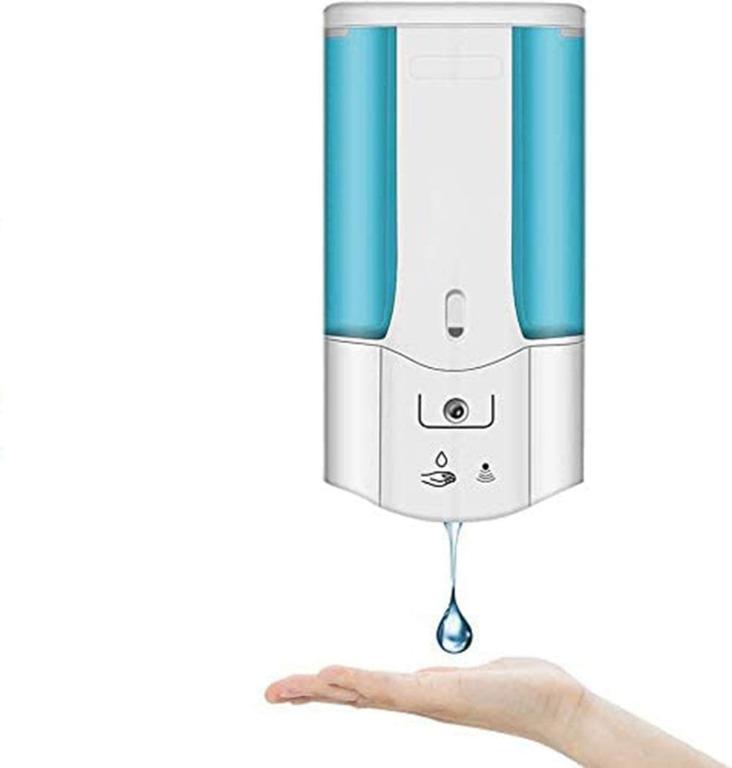 Touchless Auto Soap Dispenser with Infrared Motion Sensor IPX7 Waterproof Base Wall Mounted Suitable for Kitchen Bathroom Hotel Restaurants WIFORT Automatic Soap Dispenser 400ml 