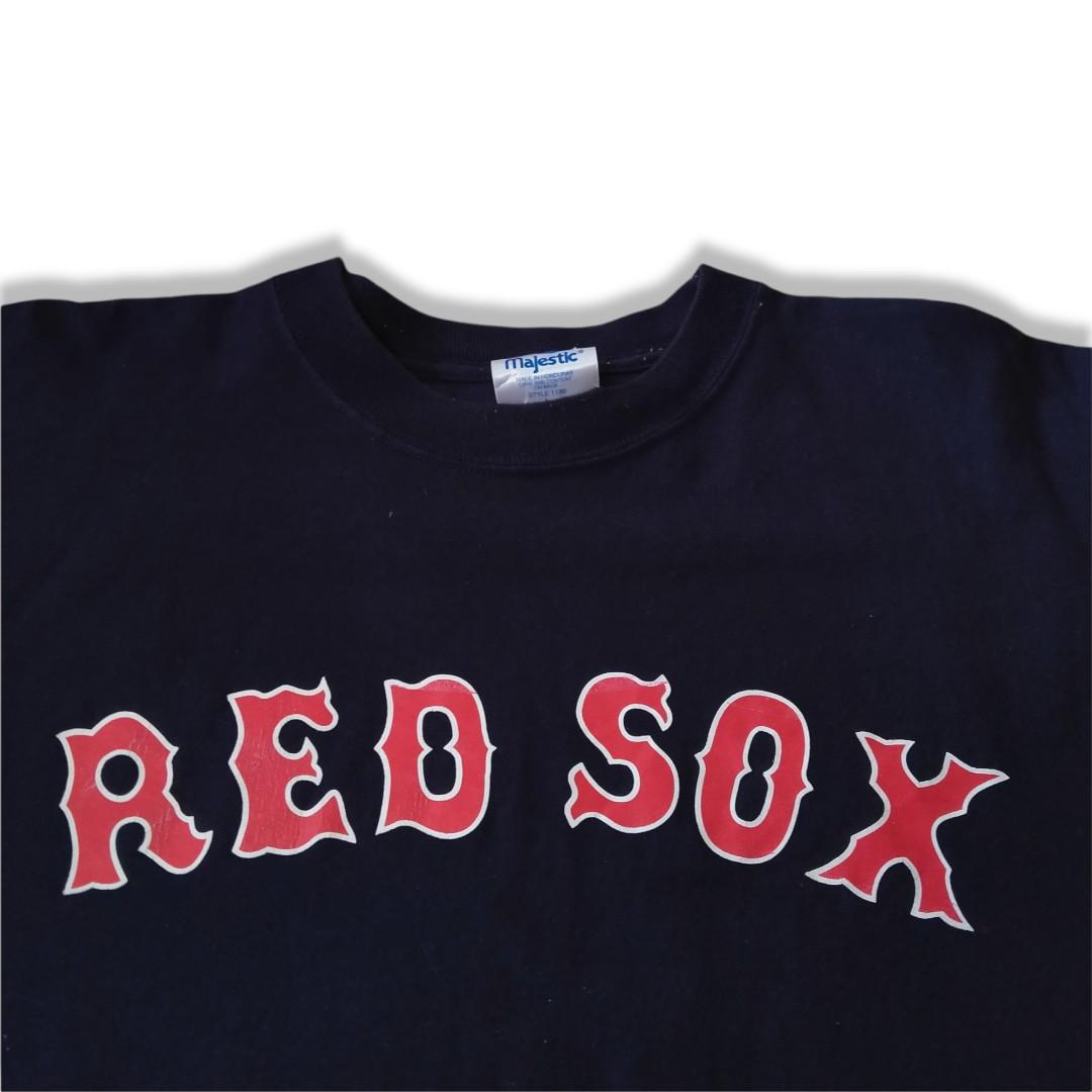 Tshirt MLB Red Sox, Fesyen Pria 