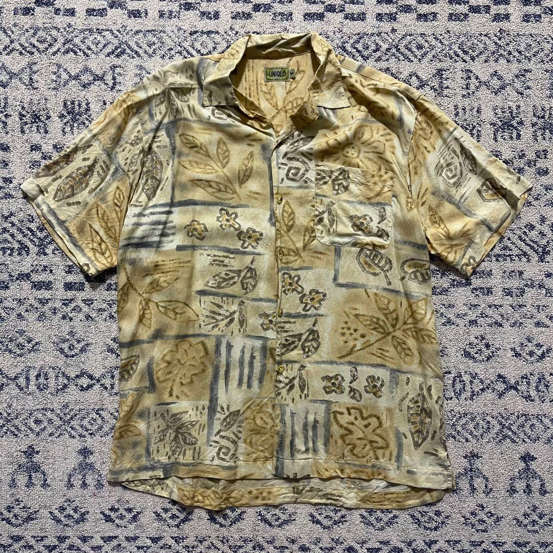Uniqlo Hawaii Shirt, Men's Fashion, Tops & Sets, Tshirts & Polo Shirts ...