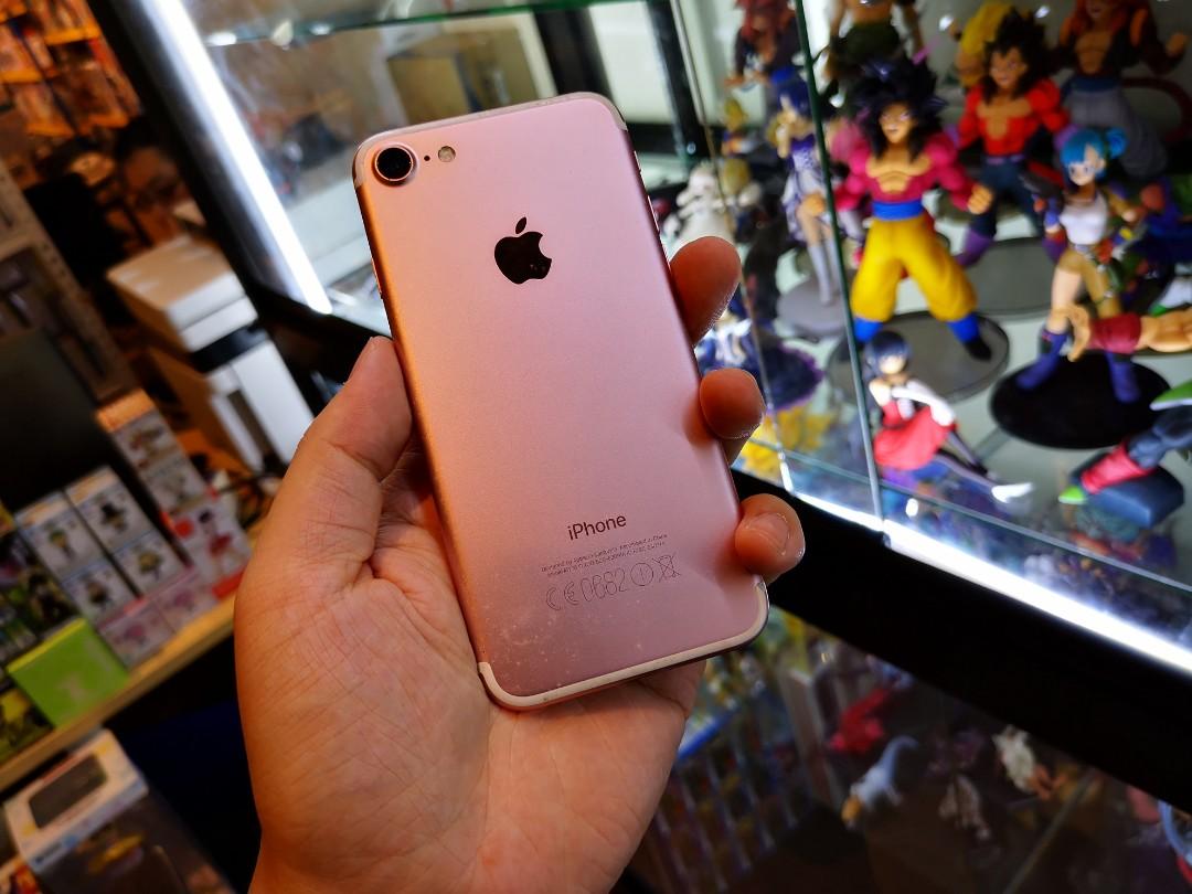 Used Iphone 7 32gb Rose Gold Malaysia Prices Rm490 Batteryhealth 74 Mobile Phones Tablets Iphone Iphone 7 Series On Carousell