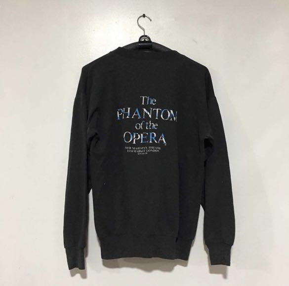 Vintage 1988 Phantom of the Opera London Glow in the Dark Sweater, Men