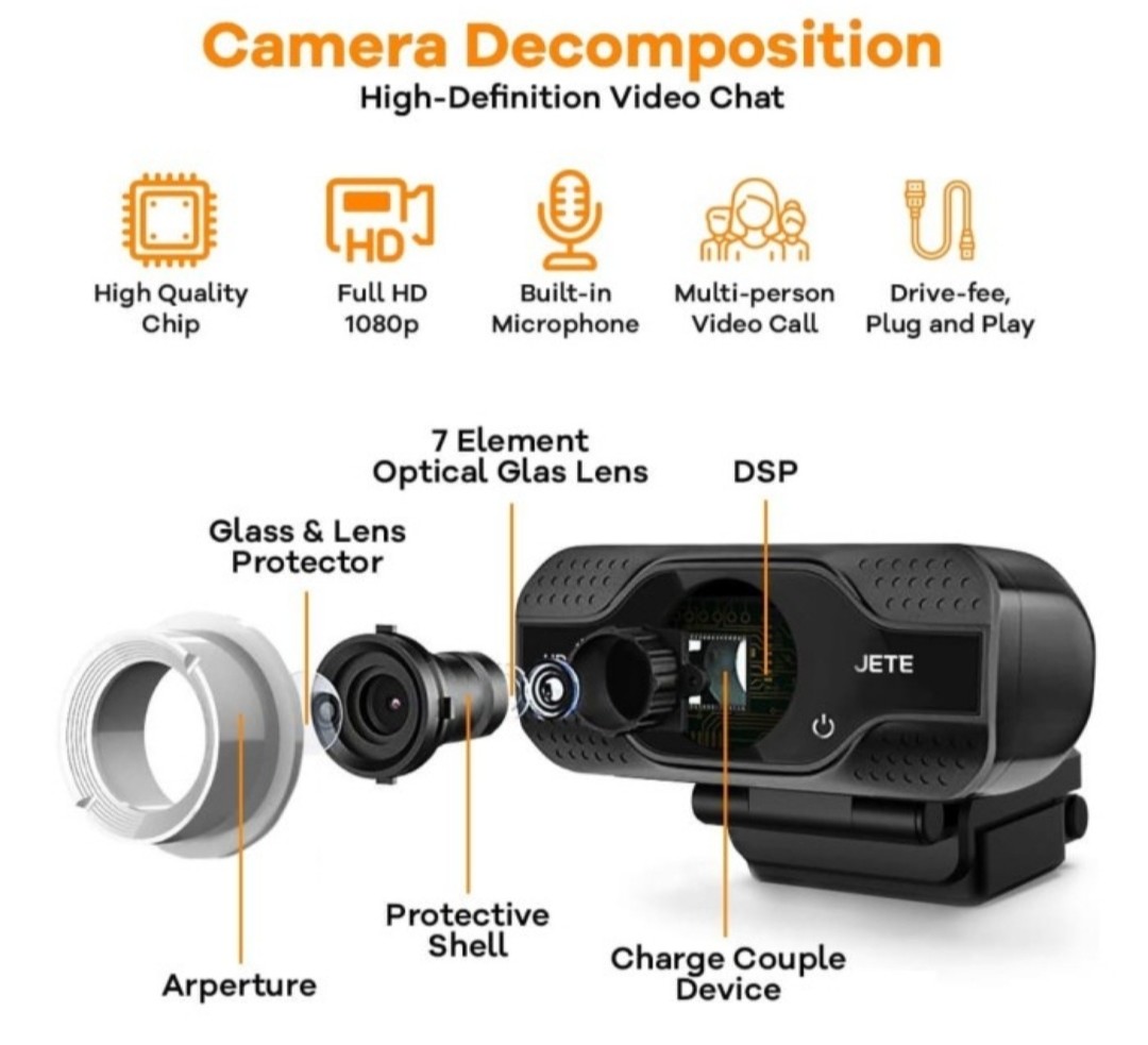 Webcam Full Hd Noise Reduction Fotografi Di Carousell