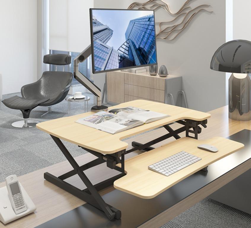 WFH Elevation computer table (Delivery available), Furniture & Home ...