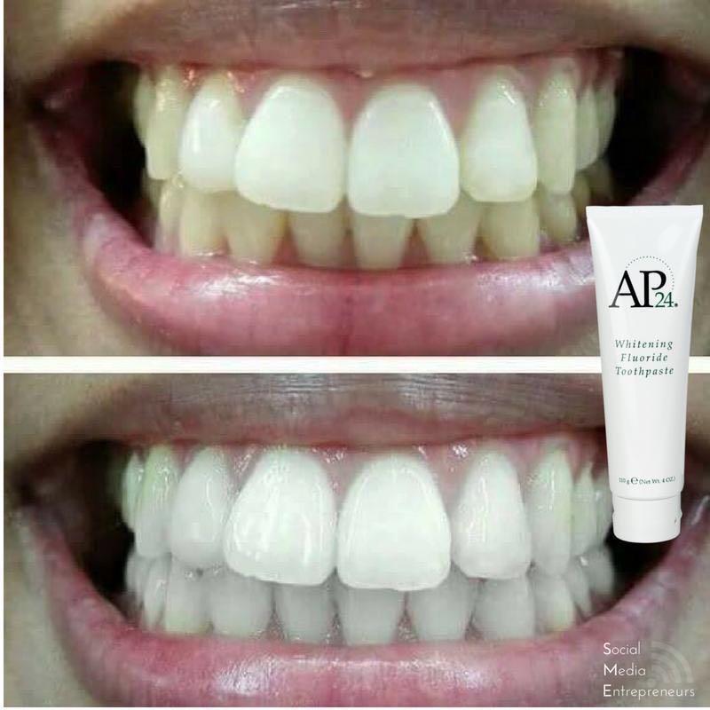 Whitening toothpaste- NU Skin 🤍🤍🤍🤍🤍 (Category: Oral Care) located in Muntinlupa City. Submitted by sunsandandwaves (Listing ID 1121667427, Image 2). Description: Gentle, fluoride-free and vanilla mint formula freshens your breath for a wider smile. Brand NEW Legit 💯 .