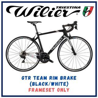 Wilier GTR Team Rim Brake Frameset ONLY (Black/White) Size XS/S/M/L/XL/XXL Road Bike