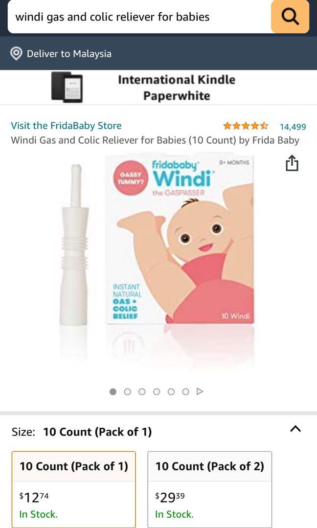 Windi by Fridababy infant colic relief, Babies & Kids, Bathing