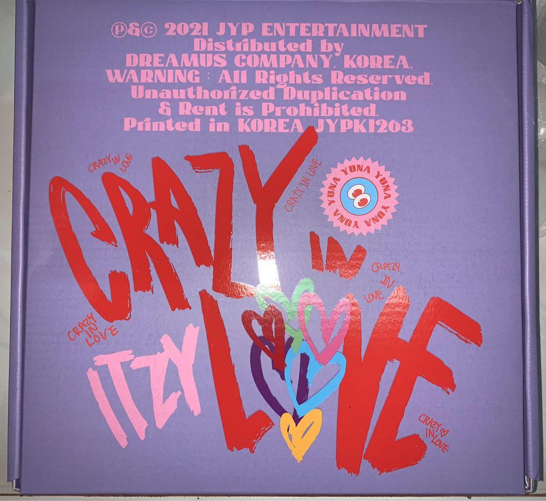 ITZY CRAZY IN LOVE ユナ