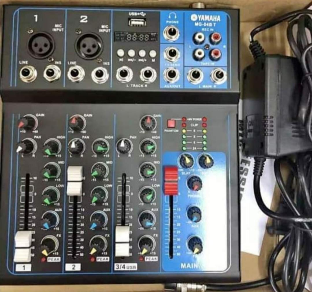 Yamaha 4 channel mixer, Audio, Soundbars, Speakers & Amplifiers on