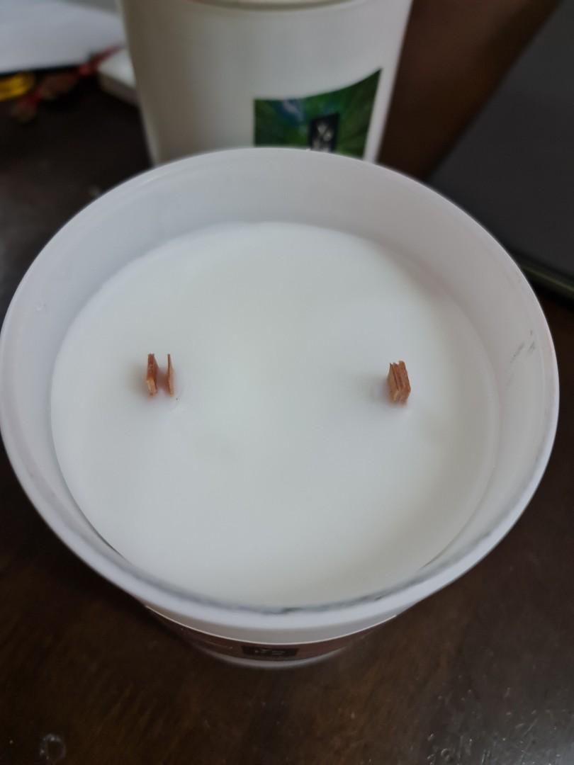 Yoke Candle double wick lovers in japan, Furniture & Home Living