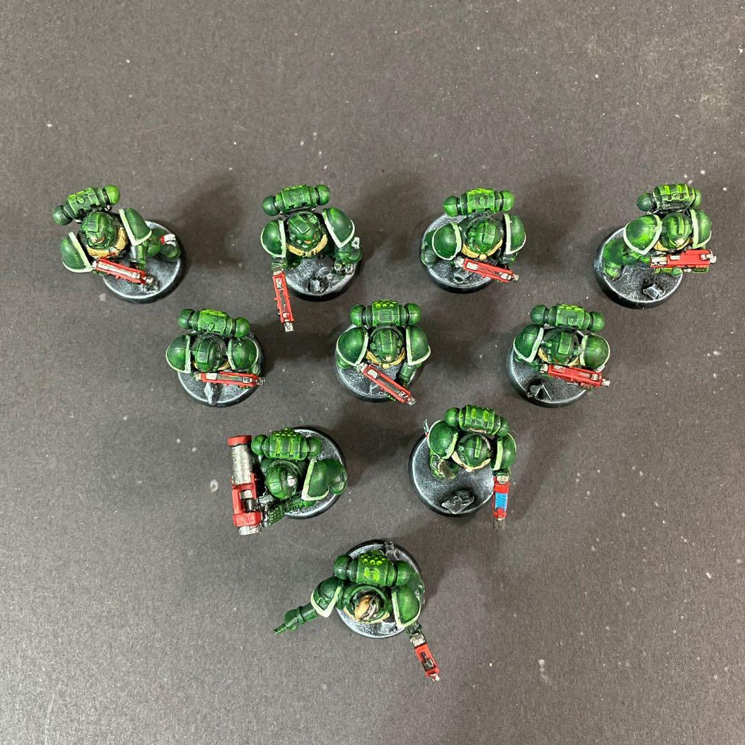 Painting some Bright Green Warhammer 40k Space Orks — Paintedfigs