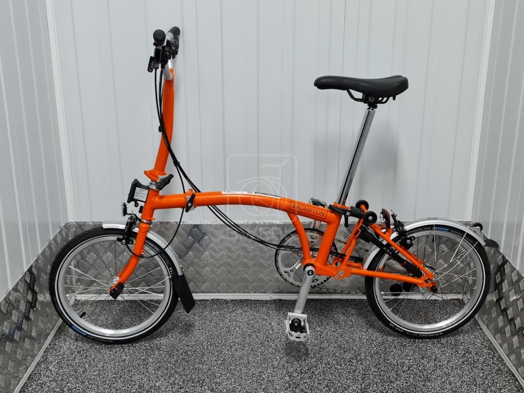 Brompton m6l orange clearance
