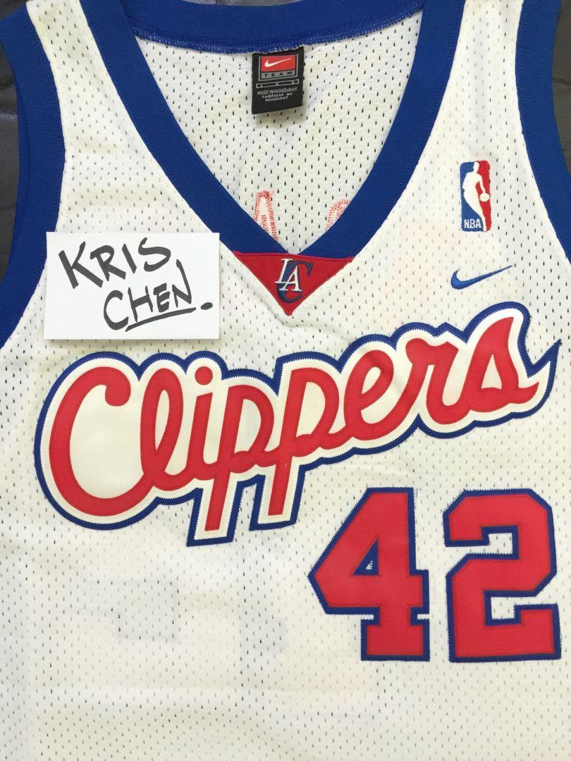 Mitchell & Ness Elton Brand Red La Clippers Hardwood Classics Swingman Jersey