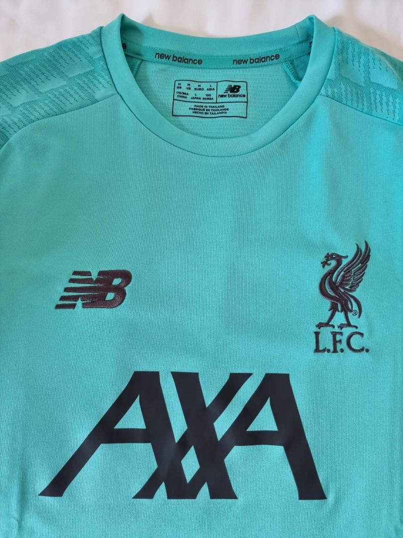Liverpool turquoise shop training top