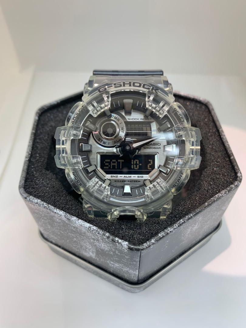 全新正品正貨🎉🎉🆕 Casio G-Shock GA-700SK-1A GA-700 GA-700SK GA700 GA700SK  GA700SK1A ga-700 ga-700sk ga-700sk-1a ga700 ga700sk ga700sk1a, 男裝, 手錶及配件,  手錶- Carousell